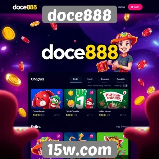 Acessibilidade e design intuitivo no site doce888