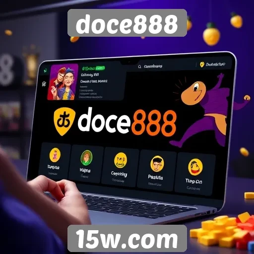 Experiência de usuário no portal doce888